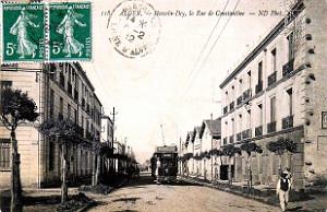 Hussein-Dey - Rue de Constantine - 1912